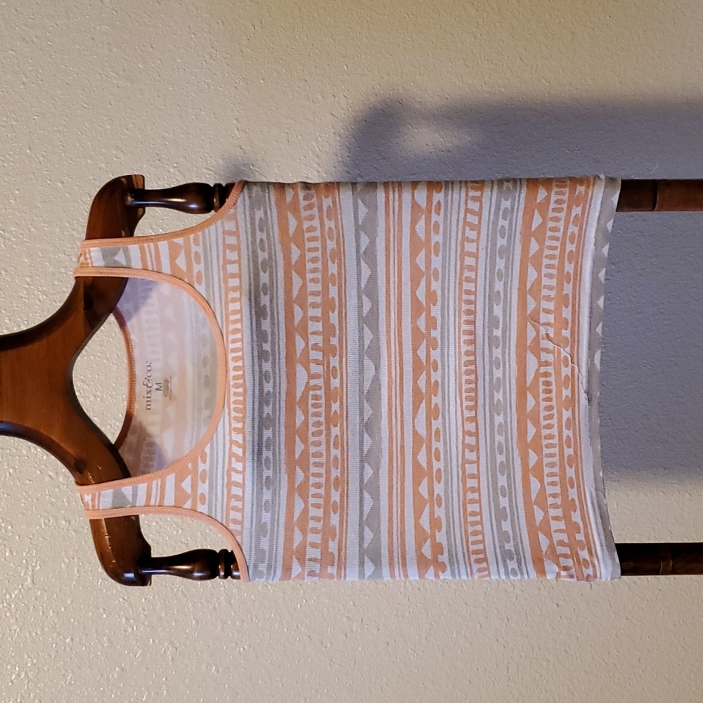 mix &co. Medium Peach Tank Top